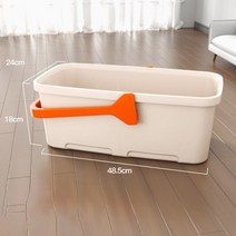 Joybos large mop bucket car washing bucket 프로모션 캠핑 휴대용 대걸레 청소용 대걸레 car wash mop bucket outdoor, 화이트 오렌지, 협력사
