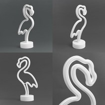 SC LED 네온사인 무드등 플라밍고 인테리어조명 실내인테리어조명