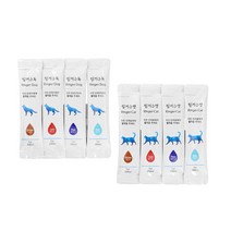 링거펫 체험키트 4ea 강아지 고양이 음료 수분보충제, 참치(4포), 링거펫 휴대용 보틀 추가