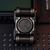피젯토이 푸시슬라이더 스피너 Henar-Dasign 티타늄 합금 핑거팁 Edc 성인 감압 장난감 매우 긴 시간, Titanium alloy