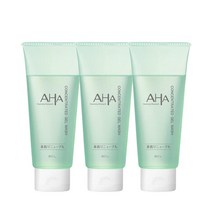 BCL AHA 클렌징 리서치 젤 워시 100g 3팩
