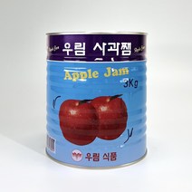 딸기잼 우림 3kg 캔 대용량 업소용, 1개