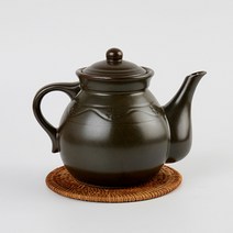 비채 옹기 주전자 간장병 식초병, 4호 1500ml, 1개