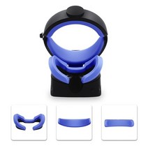 Oculus rift s 페이스 커버 가상 현실 교체 페이스 매트 vr 헤드셋 패드 oculus rift s 액세서리 용 워셔블 폼, 푸른