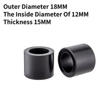 자동차쇼바 에어서스 완충기 MUQZI MTB 리어 쇼크 부싱 가스켓 내경 12mm 스페이서 자전거 충격 흡수기 와, 06 12-15mm
