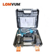 16.8V 리튬 배터리 무선 드릴 다기능 핸드 전기 드라이버 및 플라스틱 상자 목공 전동 공구 세트, [01] 16.8V 2 battery box, 01 16.8V 2 battery box