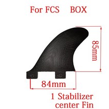 웨이크보드바인딩 Surf fins bilong fcs fin knubster center kneel fin barbatanas blue net surf central fins, 1-검은색