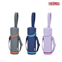 써모스 보온병 물통 파우치 크로스 휴대용 가방 450ml~600ml, 네이비