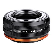 K&F CONCEPT M42-E IV PRO 렌즈변환 어댑터 무반사코팅 적용