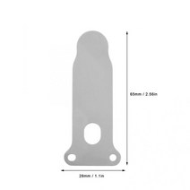 에어 실린더 조용한 오일 프리 공기 압축기 펌프 헤드 U혀 모양의 밸브 플레이트 벨트 피스톤 기계 철판 도구 액세서리 6 개, 한개옵션0