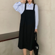 나루니 W03963 스트랩원피스 멜빵원피스 끈원피스 민소매원피스 나시원피스 일자원피스 통원피스 여름원피스 사은품증정