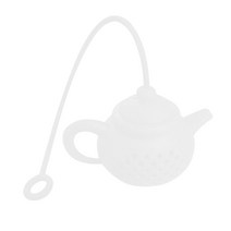 다기 세트 새로운 크리에이티브 내구성 실리콘 주전자 모양 차 주입기 여과기 티백 잎 필터 디퓨저 용품, 06 6