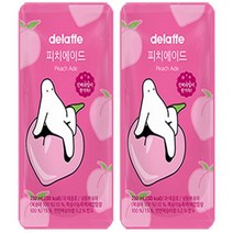델라페 피치에이드 파우치 음료 230ml x 5개 ()