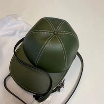 미니 라운드 크로스 숄더백 멀한 디자인의 리얼 가죽 후드백 숄더 여성 가방 통바우