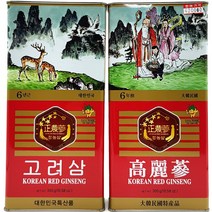 캔삼 정농삼 고려삼 6년근 300g 홍삼 대한민국특산품, 단품, 31-50뿌리
