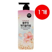 석기스토어 [ 온더바디 플라워에센스 바디워시 900g ], 블루밍체리블라썸 1개
