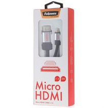 Micro-HDMI 케이블 v1.4(2M 펠로우즈), 단품