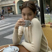 수입 프렌치 브이넥 제니가디건 M0431 S.D V넥 가브리엘 연예인 얇은 산드니트카디건