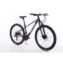 유니콘XC MTB 자전거 27.5인치 21단 시마노 디스크 브레이크 무소음 자전거 고급형, 15.5인치 (155cm~180cm)