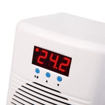 업소용 수족관 어항 냉각기 히터 해수 공냉식 칠러, 20L 가열 및 냉각+6W 외장 필터
