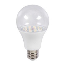12w 자연광 led 식물등 식물전구 e27 식물배양등 식물배양 조명 전구, 하얀