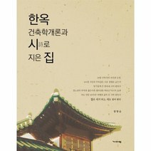 한옥 건축학개론과 시로 지은 집, 상품명