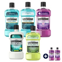리스테린 구강청결제 쿨민트 750ml 3개, 토탈케어 플러스 750mlx3개