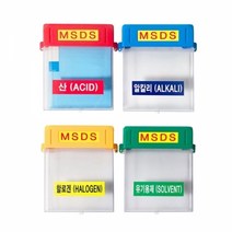 기타 녹색 MSDS 속 보이는 투명 문서보관함, 쿠팡 녹색, 1개