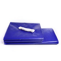 쉐이드마켓 방수 천막 최고급지, 천막320g (청색) 3.6m x 5.4m
