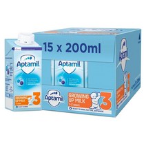영국 압타밀 그로잉 업 3단계 액상 분유 200ml 15개입
