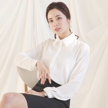 더웨이나인 카라블라우스 기본블라우스 쉬폰셔츠 면접블라우스