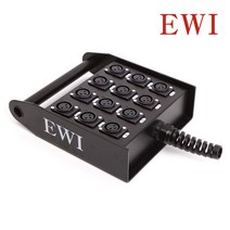 EWI PSX-12A 교회 행사 렌탈용 12채널 XLR 캐논 스테이지박스 케이블 X