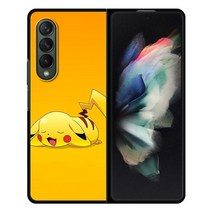 갤럭시 제트 폴드 4 3 2 Galaxy Z Fold 케이스 포켓몬 귀여운 삼성 z fold funda capa 하드 pc 휴대 전화 하우징 z 럭셔리 코크 쉘 fold 5g