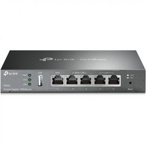 TP-Link ER605 V2 유선 기가비트 VPN 라우터 | 최대 3개의 WAN 이더넷 포트 1개의 USB SPI 방화벽 SMB Omada SDN 통합 로드 밸런스 번개 보호 제, VPN Router