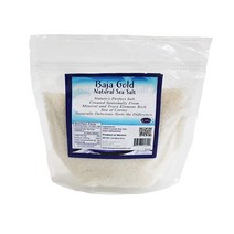 Baja Gold Sea Salt Natural 1 Pound Highest Mineralized Salt Kosher All Natural Healthy Low Sodium Cu