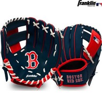 프랭클린 MLB 보스턴 주니어 글러브 우투용 76099F02, 네이비 + 레드
