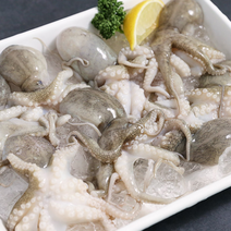 국산 전라도 손질 주꾸미 500g 냉동 (6~10마리) / 정성가득 캠핑요리 혼술 겨울