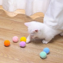 장난감 양모볼 고양이 PET 냥모볼 12개입 공, 고양이양모볼12개입