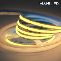 주문제작 COB 면발광 LED바 12V 스트립 플렉시블 줄조명 쇼케이스 진열장, 블루, 1개