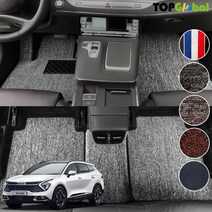 기아 스포티지 R QL 볼트 디올 뉴 하이브리드 전차종순정형 디자인매트 차량용 실내전좌석 바닥매트 티오피카매트, 그레이, 트렁크만, 디올 뉴 스포티지NQ5트렁크스피커X[2021.07~]