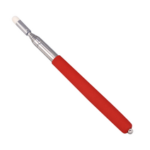 1pcs 개폐식 포인터 Delicated 텔레스코픽 핸드 헬드 발표자 남자 교사를위한 화이트 보드, 01 Red