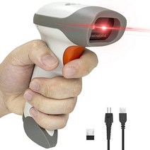 NetumScan 블루투스 바코드 스캐너 자동 무선 1D 휴대용 USB CCD 리더기 상점 창고 POS 컴퓨터 태블릿 아이폰 아이패드 안드로이드용, 1D 2D Scanner