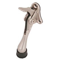 [맘편한집] 국내생산 튼튼한 원터치 말굽 도어스토퍼, 그레이, 1개