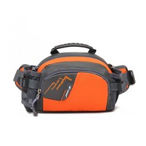 도나샵 등산가방 힙색 아웃도어 숄더힙색 sh-32825, 오렌지