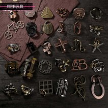 캐스트 퍼즐 높은 난이도 버클 잠금 해제 퍼즐 풀세트, AD