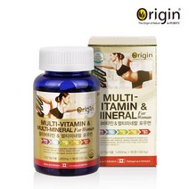 오리진 멀티비타민 앤 미네랄 포우먼 / 1 450mg x 90정(3개월분), 상세페이지 참조, 상세페이지 참조