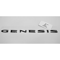 G80 제네시스 레터링 블랙 하이그로시 도색 전문, 3.8HTRAC
