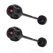 오토바이 프론트 리어 휠 액슬 두카티 멀티스트라다 스포츠 랠리 충돌 방지 슬라이더 패드 액세서리, 06 Front Rear Red