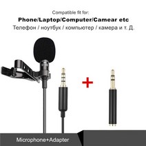 듀얼 미니 Draagbare Lavalier Microfoon 콘덴서 클립 온 리버스 마이크 유선 MikrofoMicrofon Voor Telefoon Voor 노트북 Pc, 스타일 5