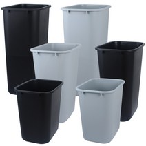 SKCAMEL 30리터 40리터 50리터 오픈 휴지통 쓰레기통 분리수거, 그레이